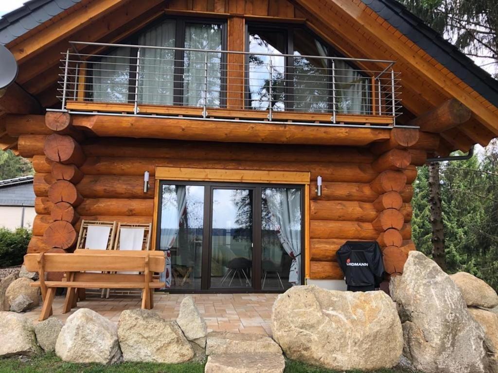 Naturstammhaus Und Appartements Zum Brockenbaecker タンネ エクステリア 写真