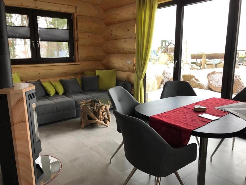 Naturstammhaus Und Appartements Zum Brockenbaecker タンネ エクステリア 写真