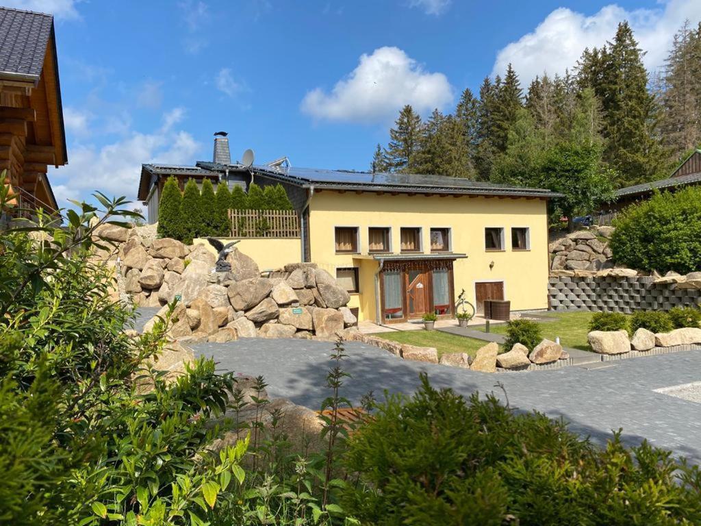 Naturstammhaus Und Appartements Zum Brockenbaecker タンネ エクステリア 写真