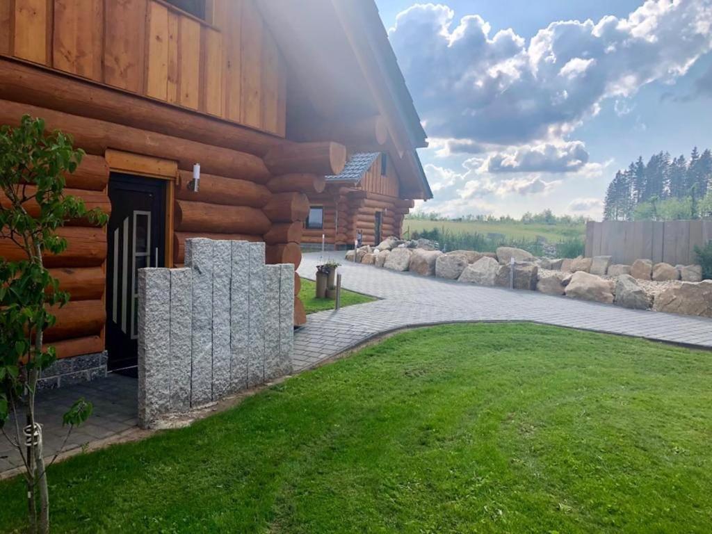Naturstammhaus Und Appartements Zum Brockenbaecker タンネ エクステリア 写真
