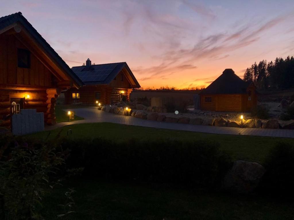Naturstammhaus Und Appartements Zum Brockenbaecker タンネ エクステリア 写真